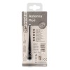 CARTREND Antennenstab im sportlichen Design mit Gewindeadapter 10 cm